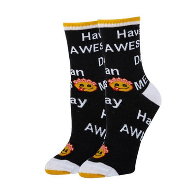 Oooh Yeah - Womens Crew Socks-Awesome