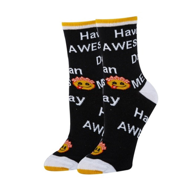 Oooh Yeah - Womens Crew Socks-Awesome