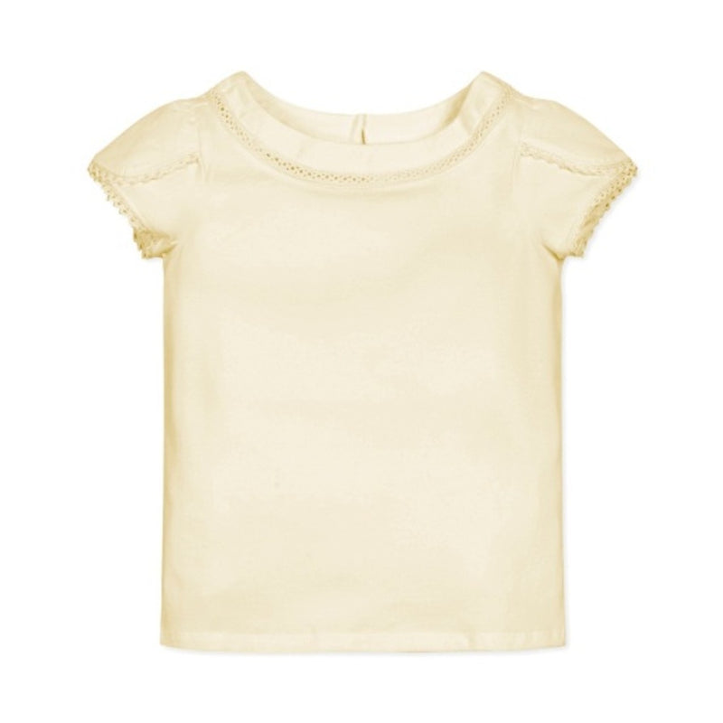 Hope & Henry - Girls Organic Tulip Sleeve Knit Top