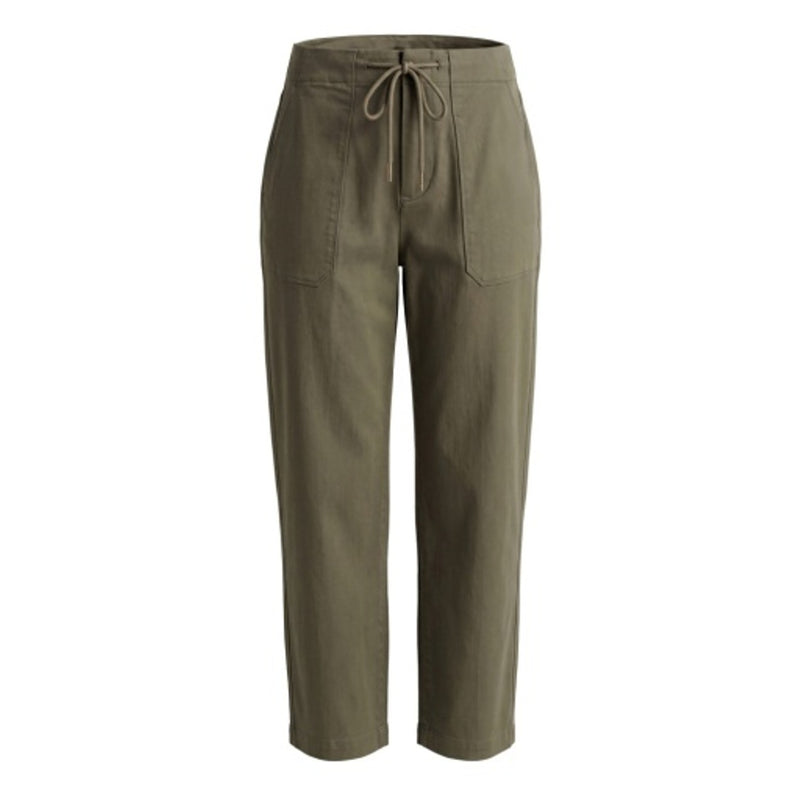 Liverpool Los Angeles - Womens Hr Crop Trouser with Drawstring 27" Inseam