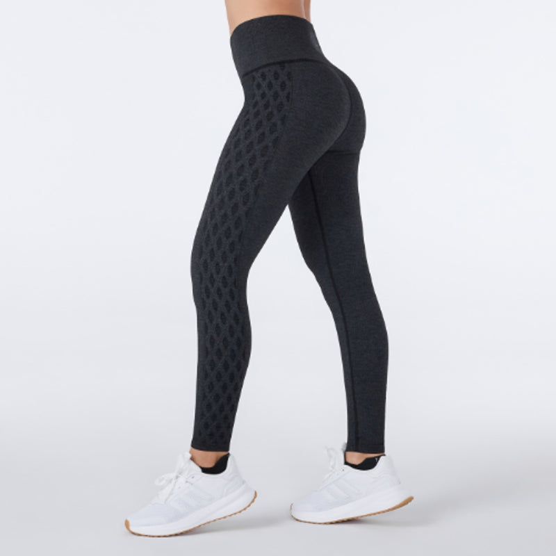 Thirty Three Threads - Unisex S Diamond T 7/8 Legging Ebony