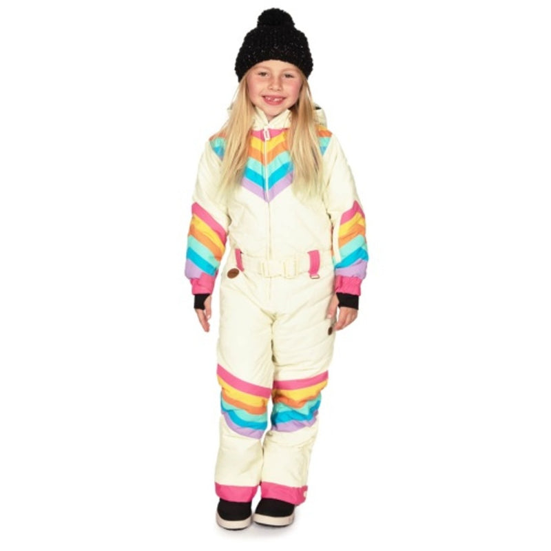 Tipsy Elves - Kids Retro Rainbow Snow Suit