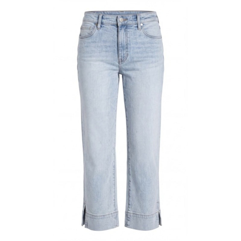 Liverpool Los Angeles - Womens Kennedy Crop Straight with Wide Hem and Slit 2
