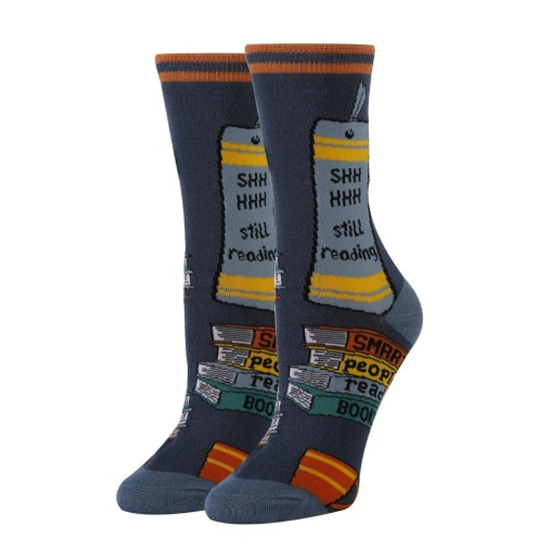 Oooh Yeah - Womens I'm Reading Womens Crew Socks