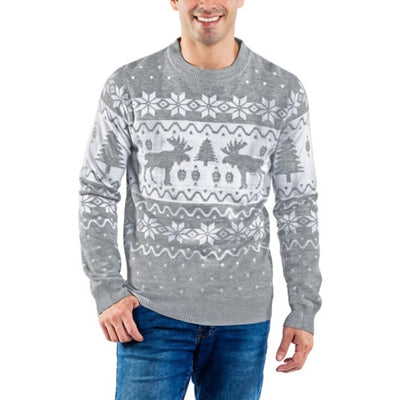 Tipsy Elves - Mens Merry Moose Sweater