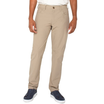Liverpool Los Angeles - Womens Slim Straight Tech Pant 32" Ins