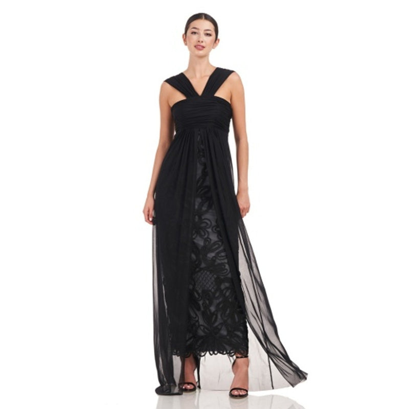 JS Collections - Womens Sena Soutache Gown