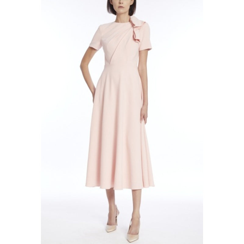 Badgley Mischka - Womens Drape Shld Bodice