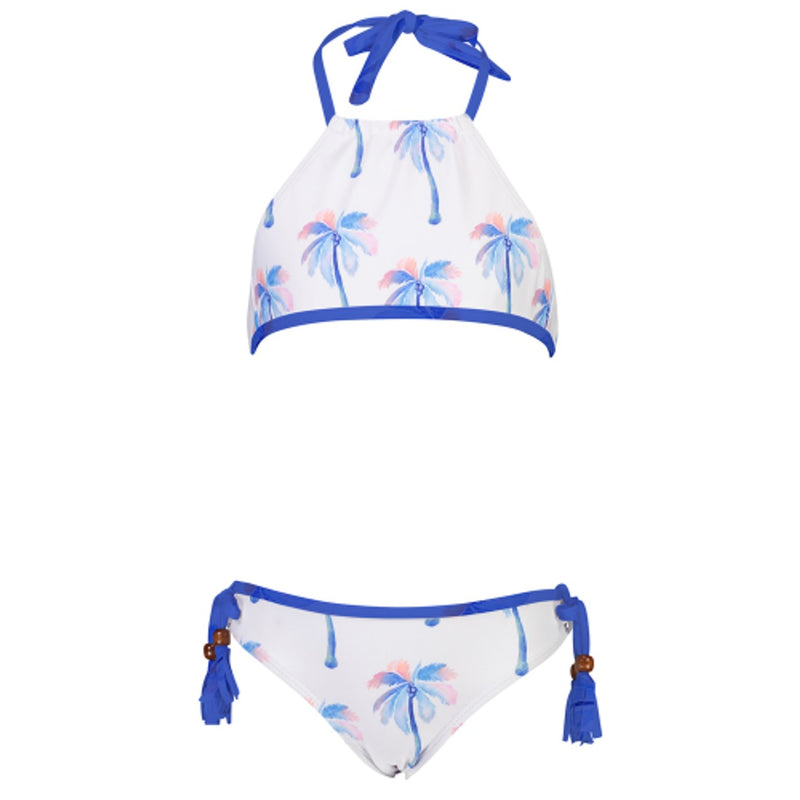 Snapper Rock - Girls Moorings Palm Halter Bikini