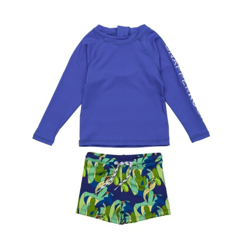 Snapper Rock - Boys Toucan Jungle Sustainable Long Sleeve Baby Set
