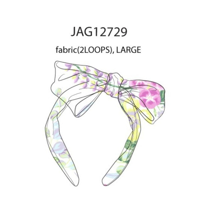 Janie and Jack - Kids G Multi Lrg Flrl Bow Hb Spbk