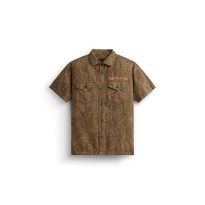 Alpha Industries - Mens Botanic Jungle Camo Ss Shirt