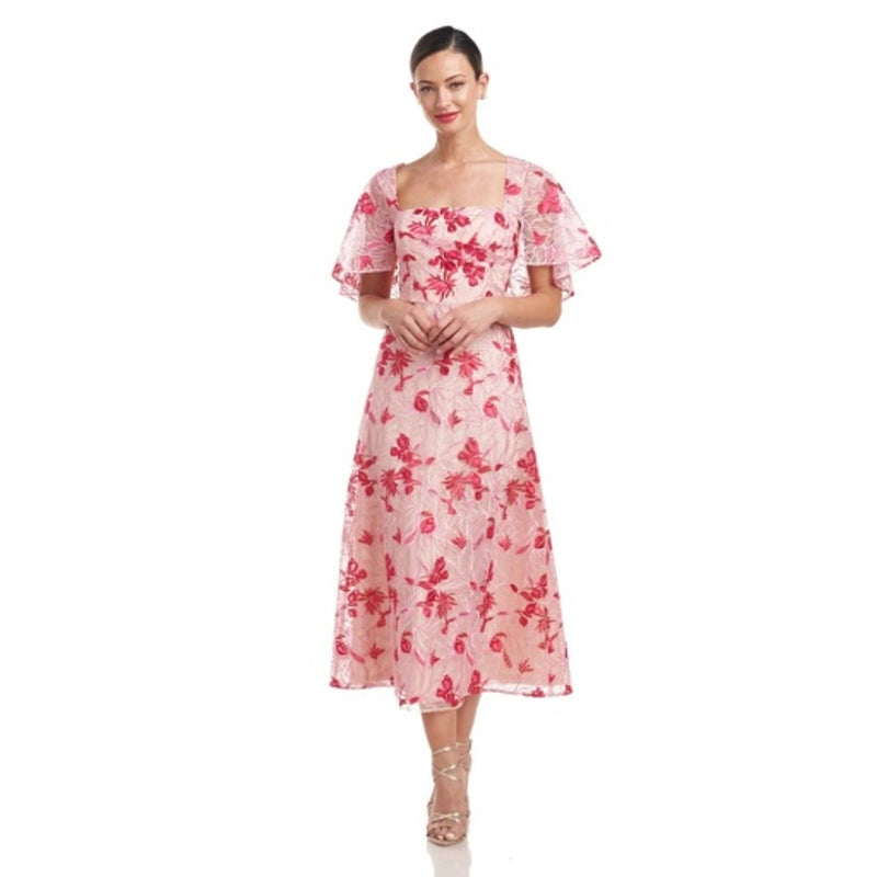 JS Collections - Womens Lola Tea Length Dress