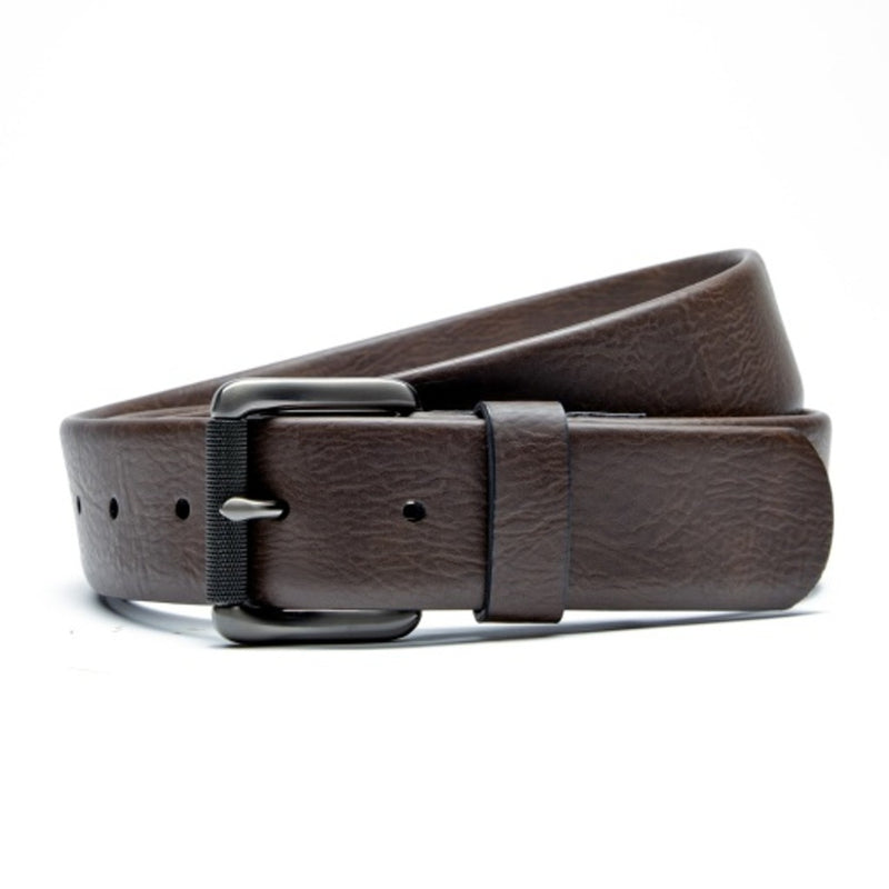 Nike - Will Leather Goods Men's Stretch Leather Belt with Textured Roller Buckle