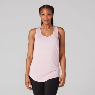 Thirty Three Threads - Unisex Twisted Racerback Tank Orchid