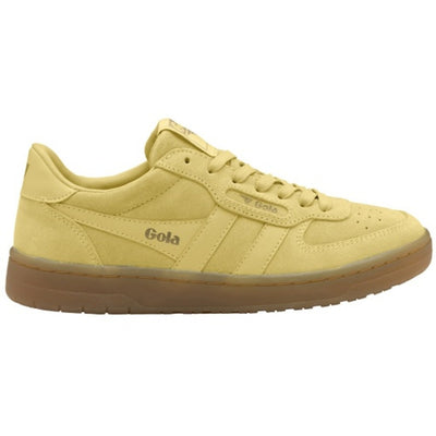 Gola - Womens Hawk Suede '86 Sneakers - Pollen/Gum