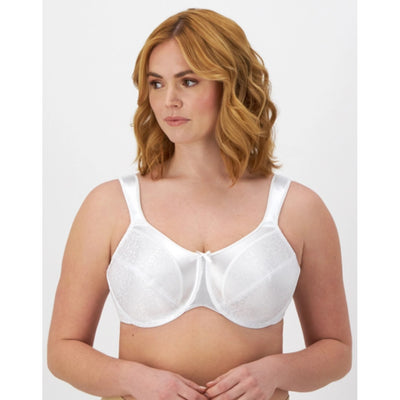 Hanes - Womens Bali Satin Tracings Underwire Minimizer Bra