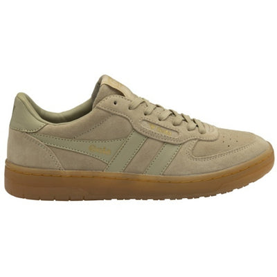 Gola - Womens Hawk Suede '86 Sneakers - Bone/Gum