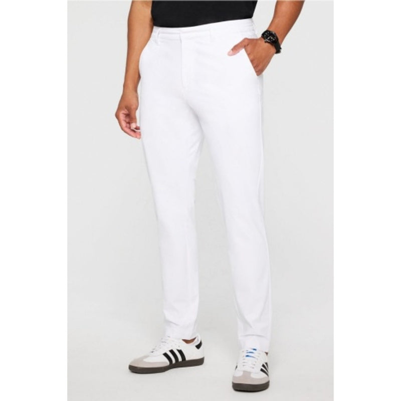 Fabletics - Mens the Don Trouser (Classic Fit) - Classic White