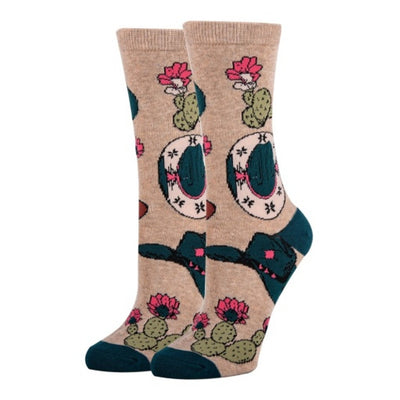 Oooh Yeah - Womens Sombrero Novelty Women's Crew Socks