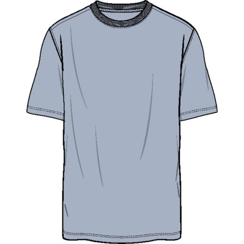 Fabletics - Mens the 24-7 Tee - Glacial Blue