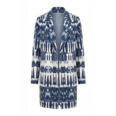 Liverpool Los Angeles - Womens Long Sleeve Open Front Sweater Coat