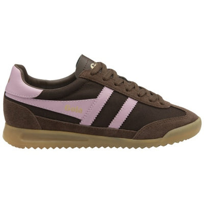 Gola - Womens Tornado Sneakers - Dark Brown/Candy