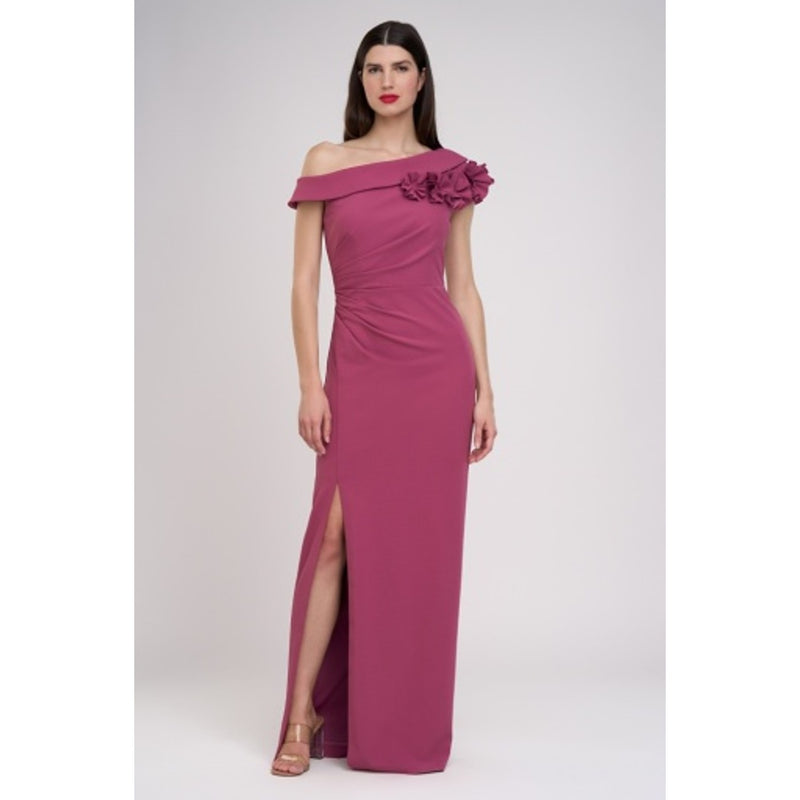 JS Collections - Womens Kiera Column Gown