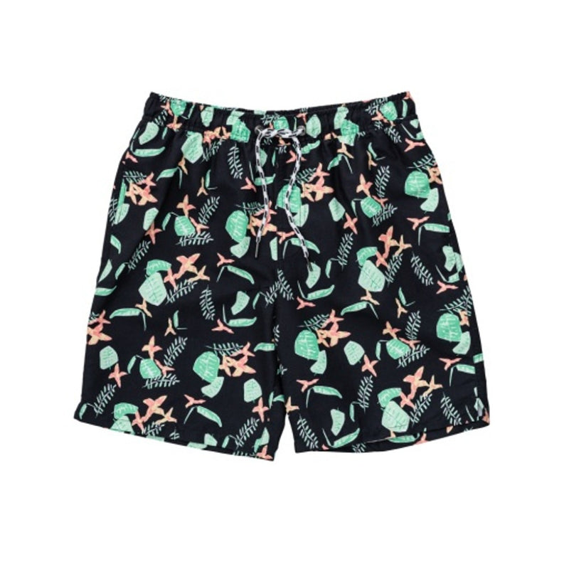 Snapper Rock - Mens Neon Rainforest Volley Board Short