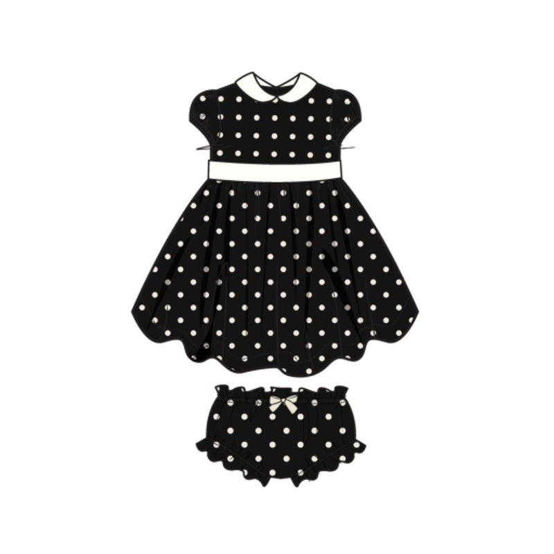 Hope & Henry - Baby Organic Peter Pan Collar Party Dress