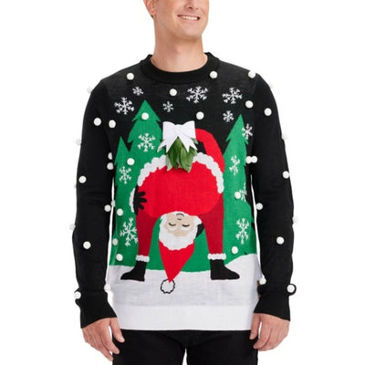 Tipsy Elves - Mens Mistletease Ugly Christmas Sweater