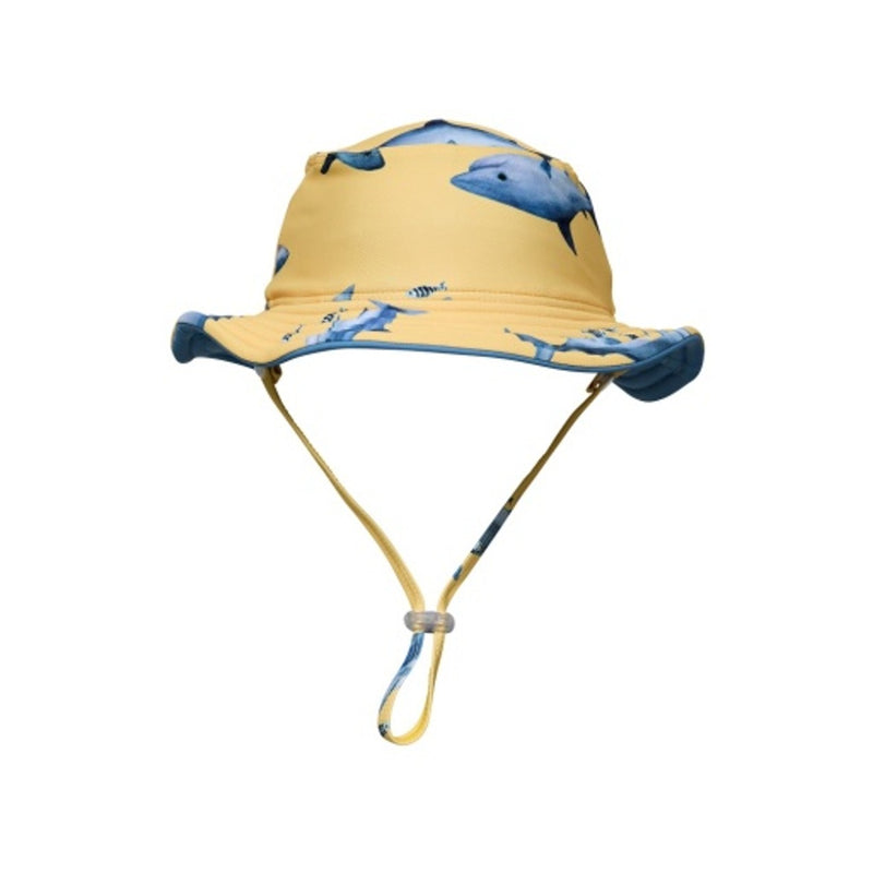 Snapper Rock - Kids Sunrise Shark Reversible Bucket Hat