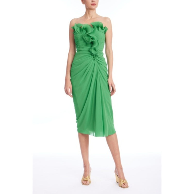 Badgley Mischka - Womens Cf Ruffle Drape