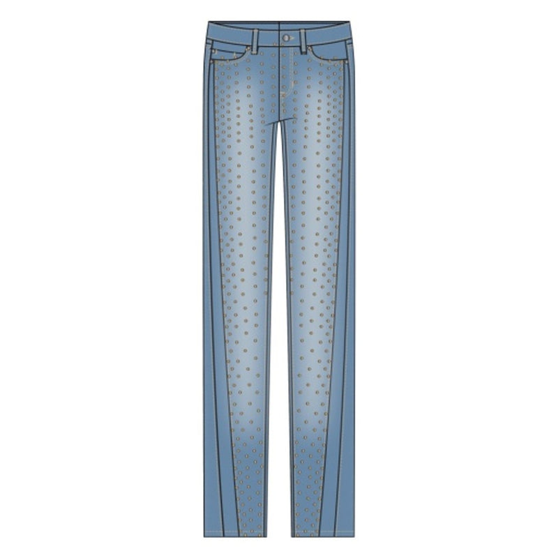 Liverpool Los Angeles - Womens Kennedy Straight with Vertical Seaming 28" Ins