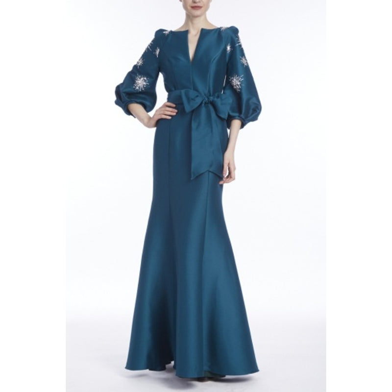 Badgley Mischka - Womens Mikado Shirt Dress