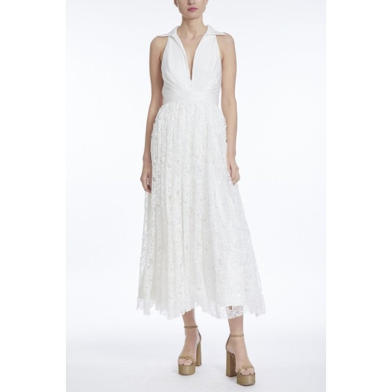 Badgley Mischka - Womens Halter Shirtdress
