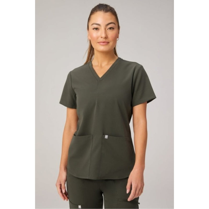 Fabletics - Womens Method Scrub Top - Bonsai