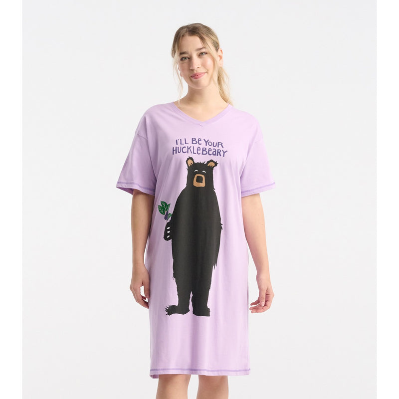 Little Blue House - Unisex Lbh Sleepshirt I'll Be Your Hucklebeary