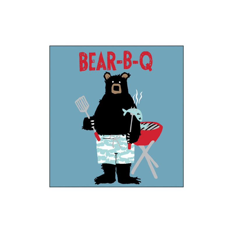 Little Blue House - Unisex Bear-B-Q Eco Dishcloth