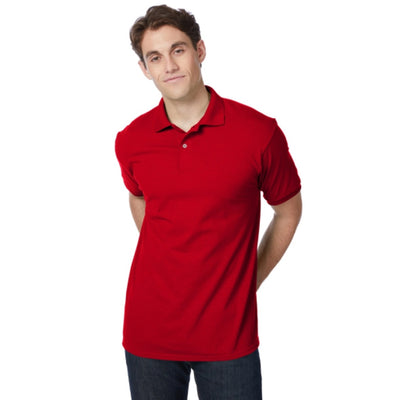 Hanes - Mens Ecosmart Men's Polo Shirt