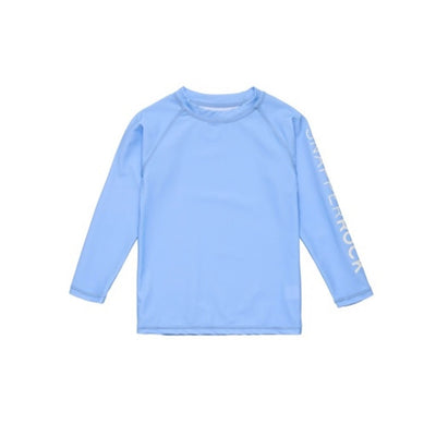 Snapper Rock - Boys Seaside Blue Long Sleeve Rash Top