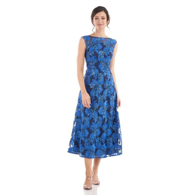 JS Collections - Womens Callie a-Line T-Length Dress