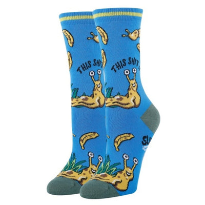 Oooh Yeah - Womens Slug Life-Womens Crew Socks