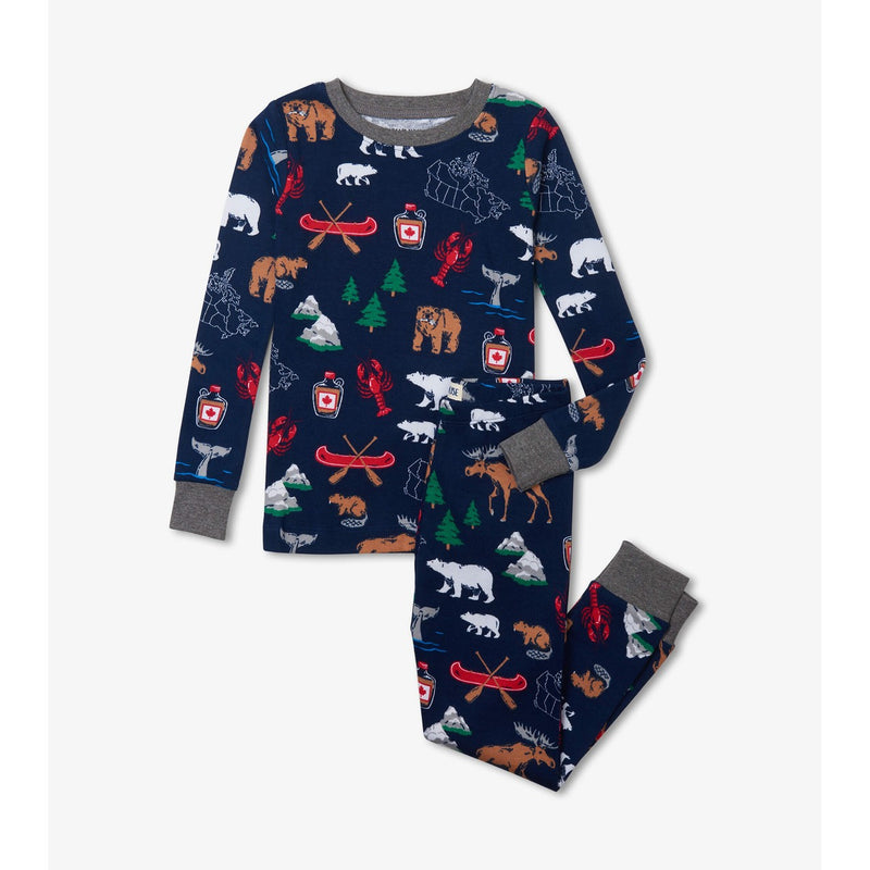 Little Blue House - True North Kids Pajama Set