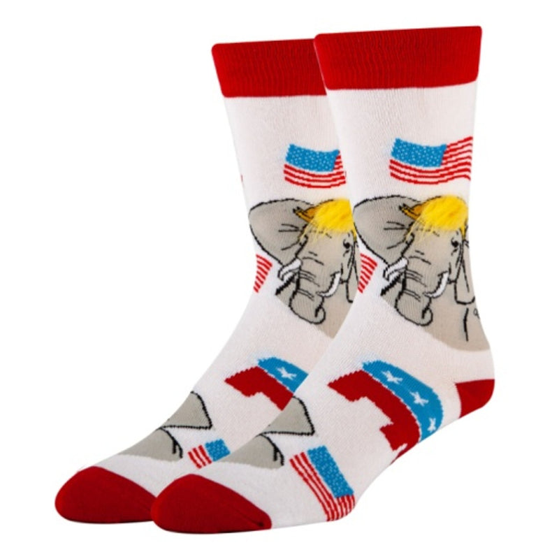 Oooh Yeah - Mens Crew Socks-Right-Wing