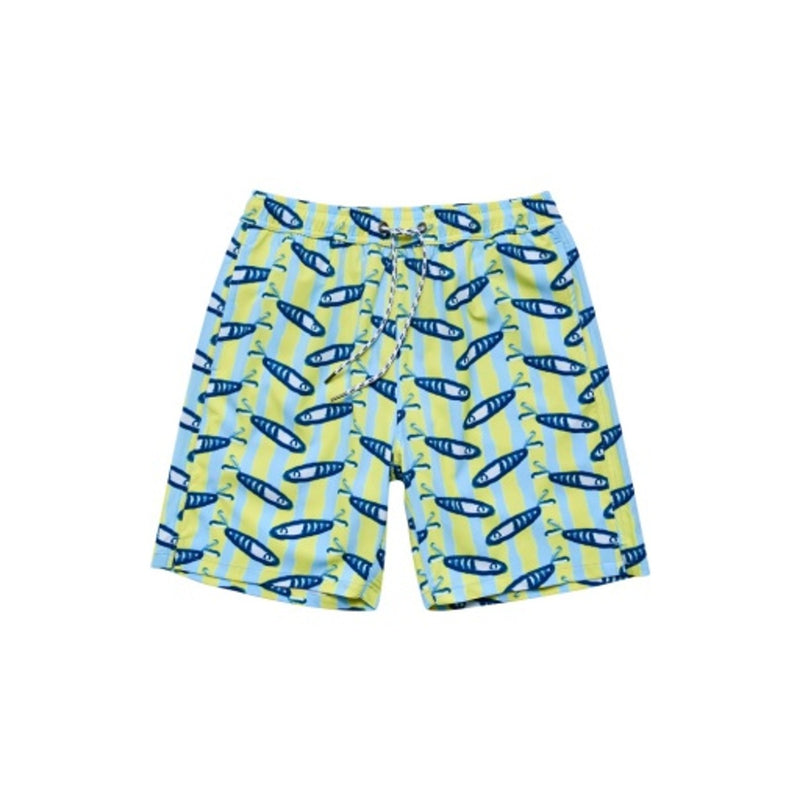 Snapper Rock - Mens Sardine Sunstripe Swim Short