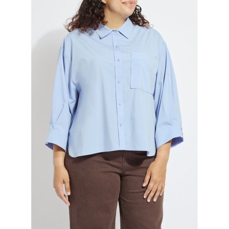 Lysse - Womens Enid Oversized Cropped Shirt