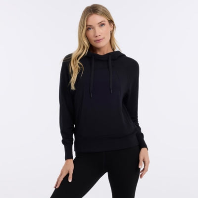 Thirty Three Threads - Unisex Cozy Paneled Hoodie Ebony