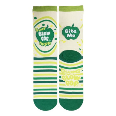 Oooh Yeah - Mens Crew Socks Sour Apple Pop