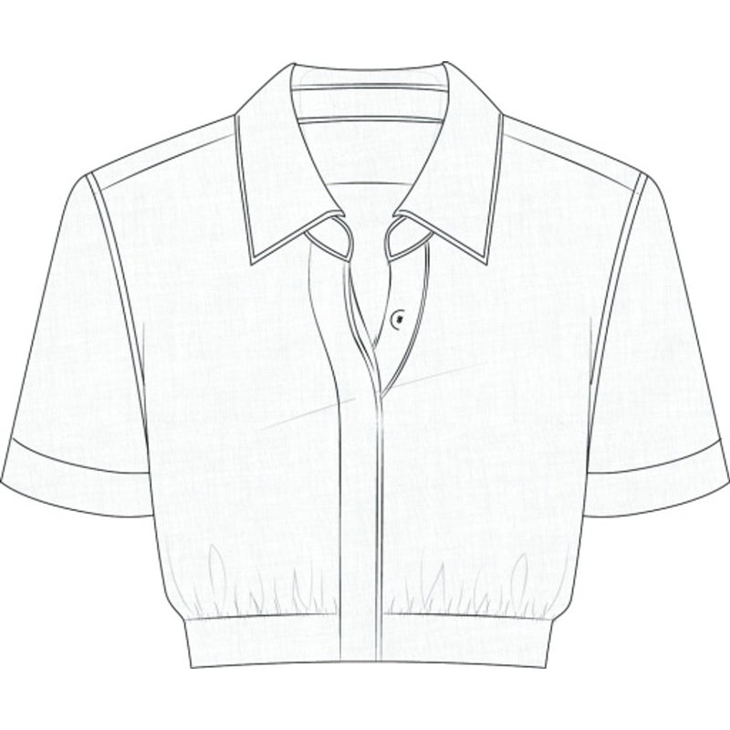 Onia - Womens Cropped Button Down